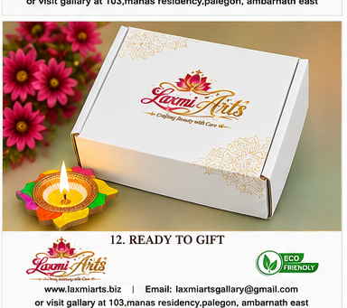 FULLY PAINTED DECORATIVE DIYA – 4 × 4 INCHES - Image 6